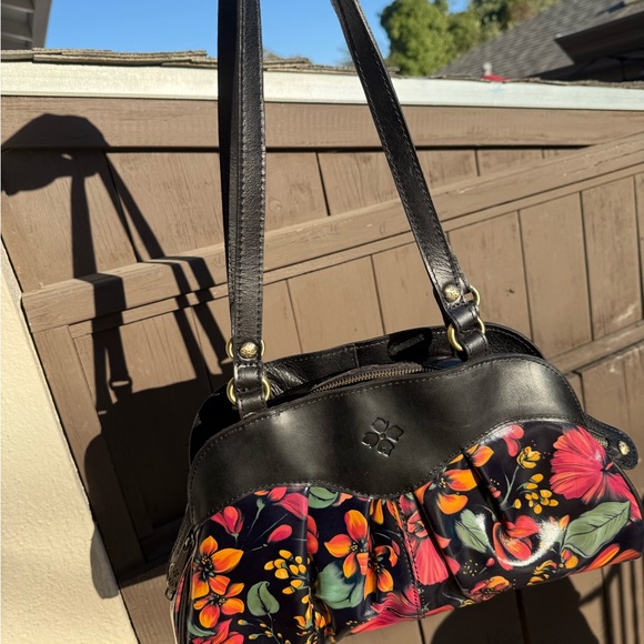 Patricia Nash Macellara Oval Satchel Tropical Escape - Picture 4 of 8